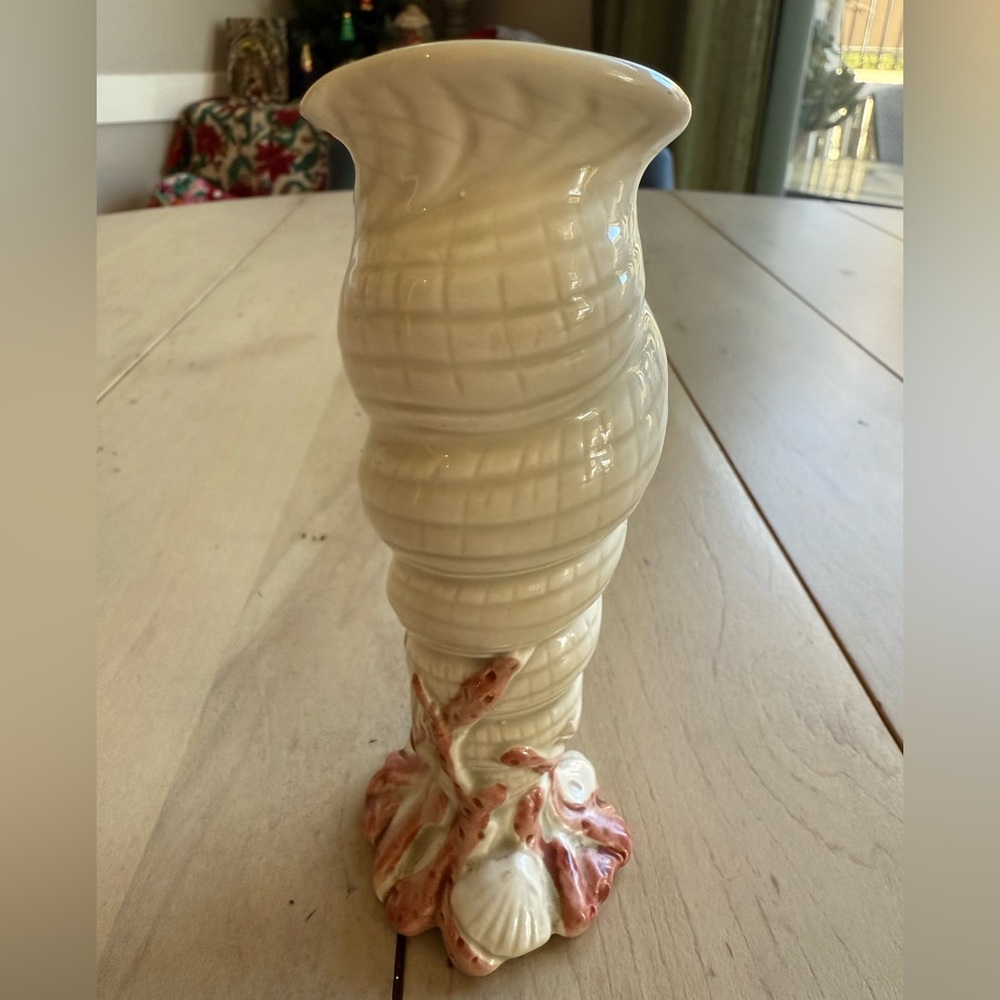 Fitz and Floyd ceramic Oceana bud vase hand painted excellent gift - Picture 7 of 16